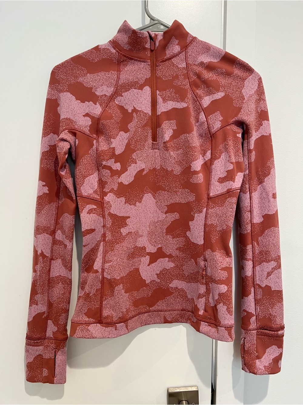 lululemon | Its Rulu Run Half-Zip Heritage Speckle Camo Jacquard, Size 4